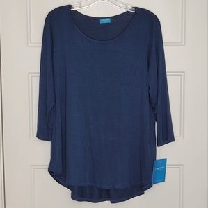 NWT P Michael 3/4 Sleeve Reaxed Fit Sise L